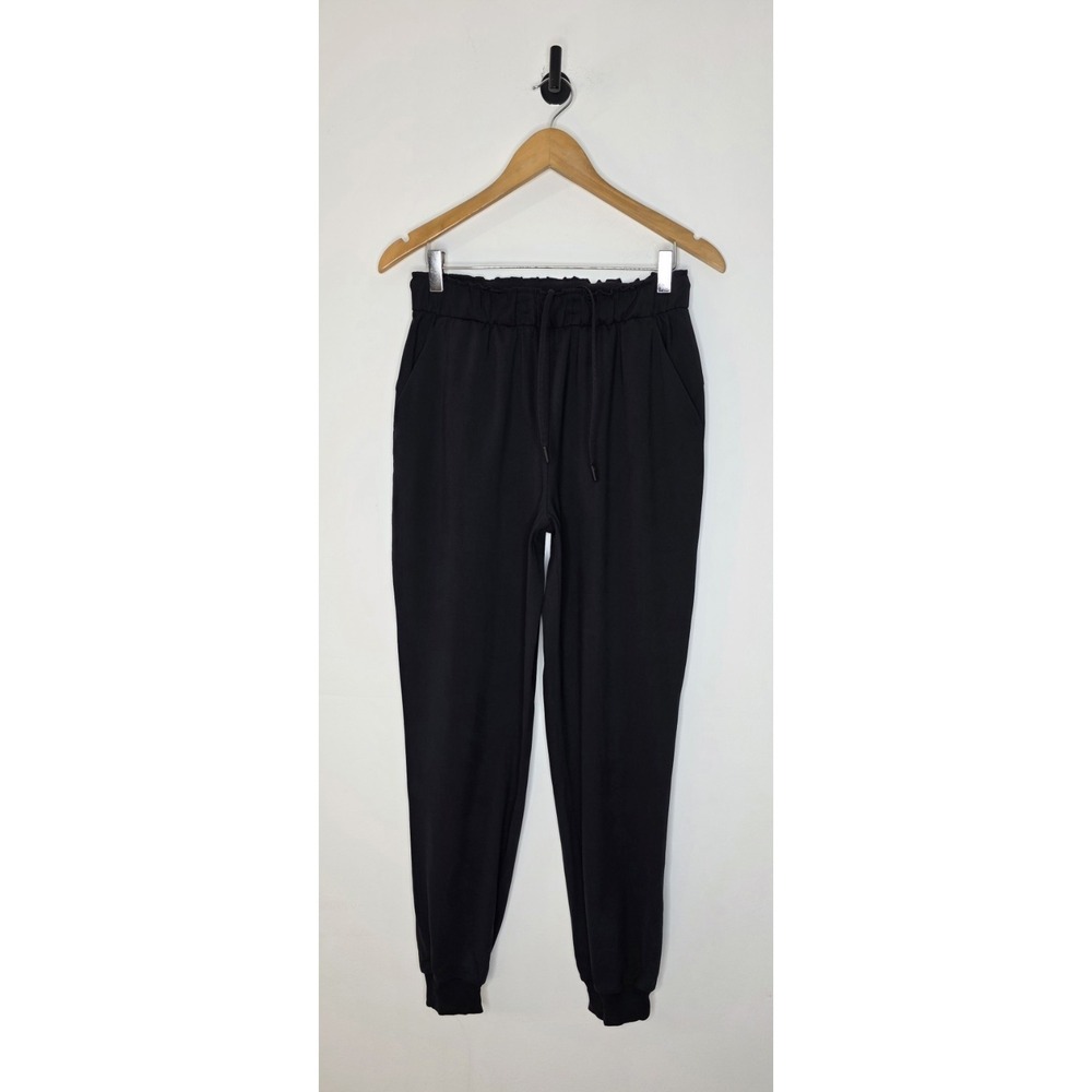 Lululemon Keep Moving Jogger Women's Size 6 High-Rise Black Luxtreme Stretch